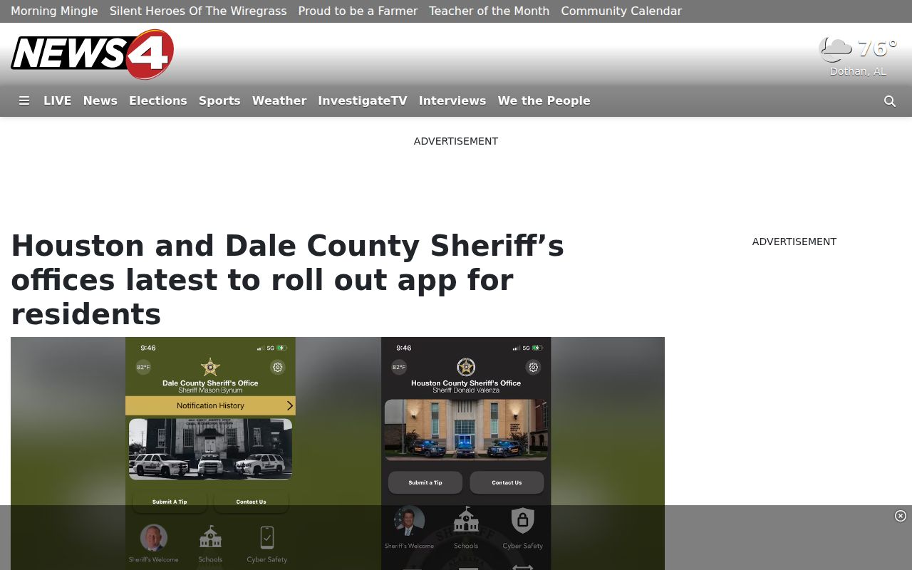 New Brockton criminal history and regional sheriff app context